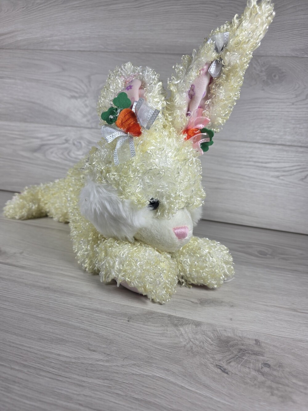 Walmart Easter Plush Rabbit w Pastel Colors, 17" Tall SU42